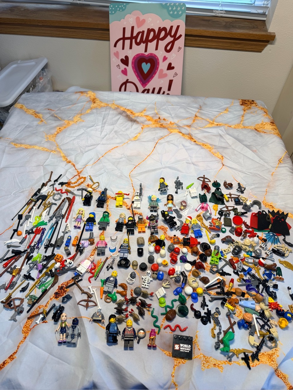 Minifigures Ninjango, halo, Large vintage lot